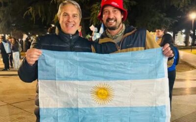Golía destacó la sana convivencia durante los festejos por el triunfo de la Selección Argentina