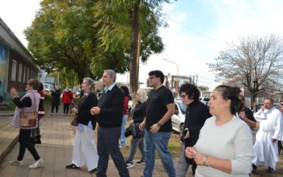Celebración de la procesión y misa por el Día de la Virgen del Carmen
