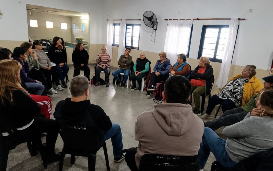 Desarrollo Social y Salud Mental fortalecen el trabajo comunitario en el Barrio La Ilusión