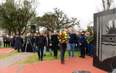 Golía encabezó el acto oficial por el 161° aniversario de Chacabuco