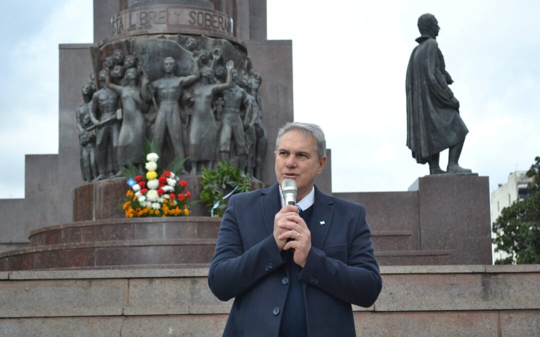 Acto oficial en Chacabuco en homenaje al General José de San Martín