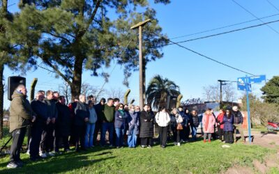 Una calle de Chacabuco lleva desde hoy el nombre de Ángel Spataro