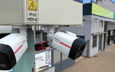 Más seguridad: nuevas cámaras de videovigilancia en los accesos