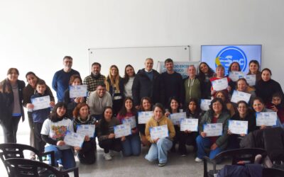 Golía entregó certificados a auxiliares de educación tras capacitación en Salud Mental