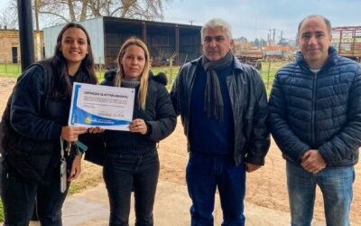 Entrega del Certificado de Aptitud Ambiental