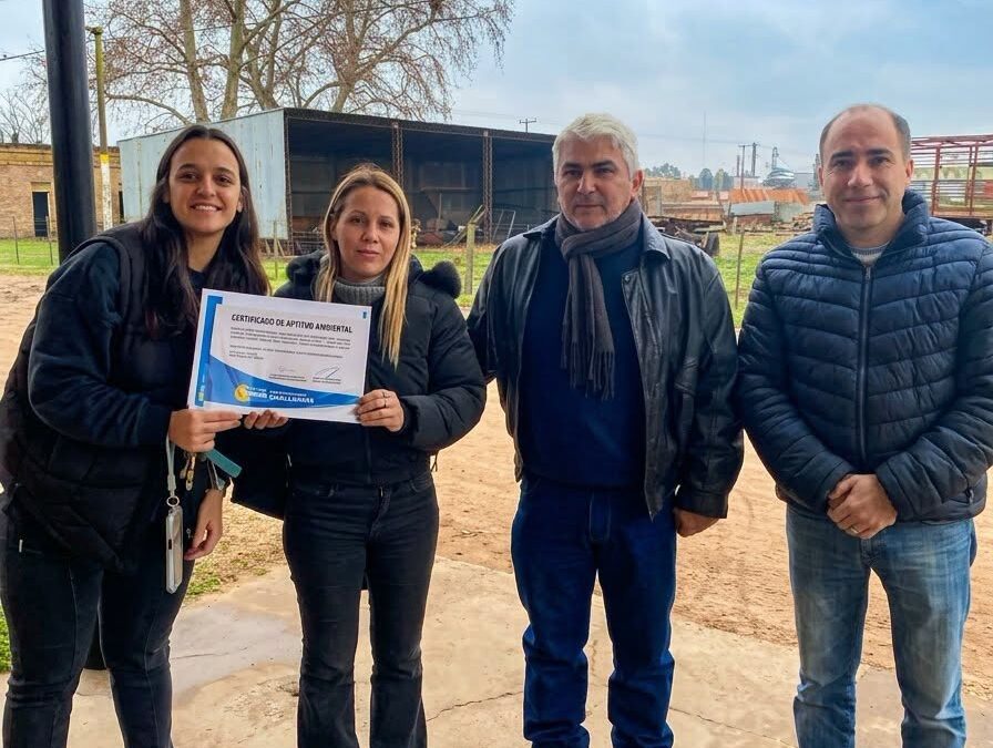 Entrega del Certificado de Aptitud Ambiental