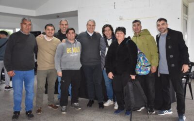 El Intendente Darío Golía entregó ropa de trabajo al personal de la Secretaria de Obras y Servicios Públicos