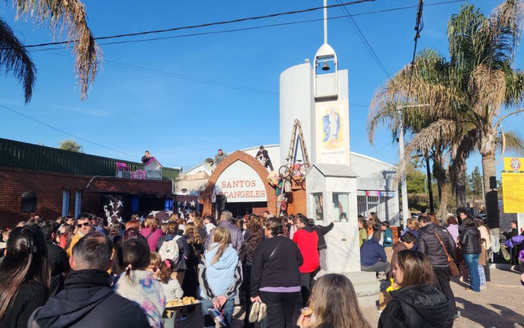 Festejo del Día de la Niñez en la Parroquia de los Santos Arcángeles