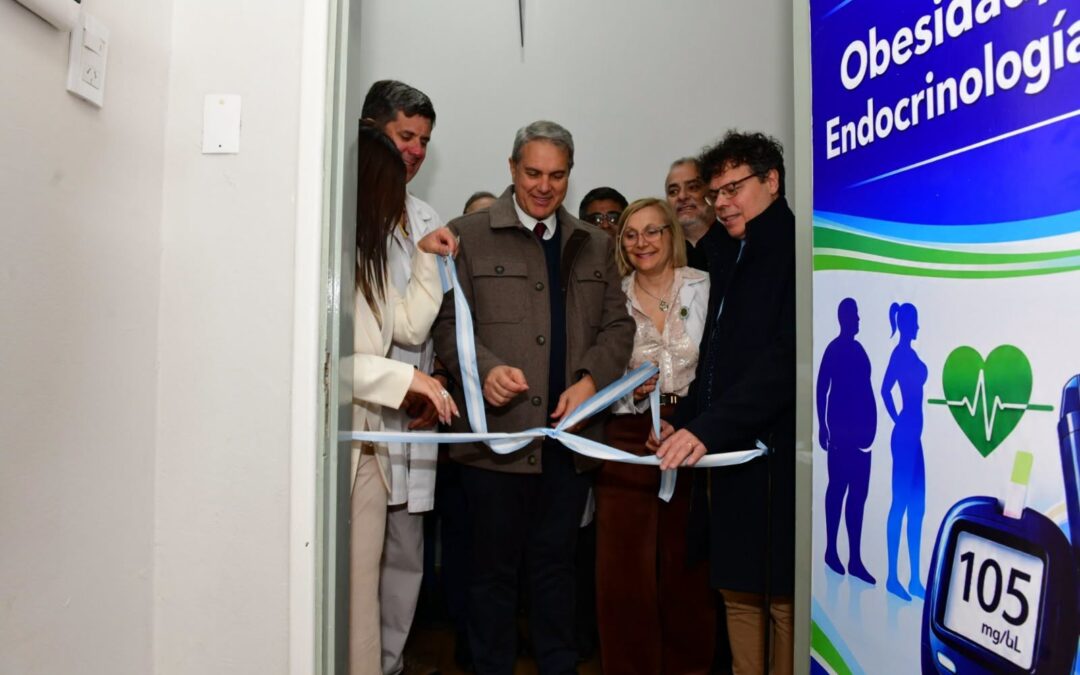 Más salud pública para Chacabuco: Golía inauguró el Centro de Obesidad, Diabetes, Endocrinología y Nutrición