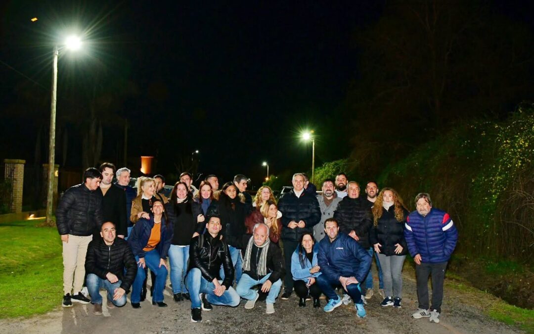 Continúa el Plan de Iluminación LED en calle Zapiola