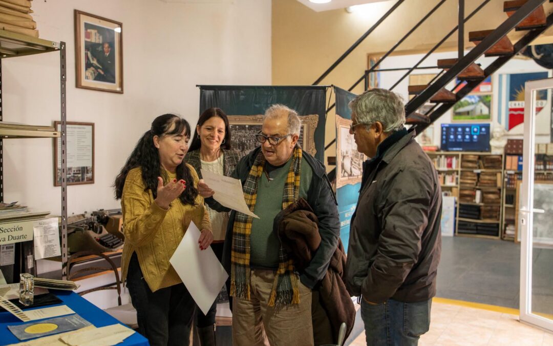 Eugenio Casasco visitó Chacabuco y recorrió distintos espacios históricos y culturales de la ciudad