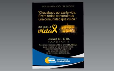 Invitación a la comunidad del área de Salud Mental
