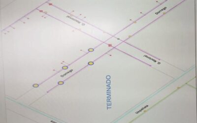 Continúa la colocación de luminarias LED en la periferia de Chacabuco