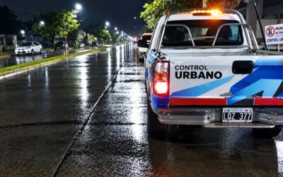 Operativos nocturnos de control urbano en distintos puntos de la ciudad