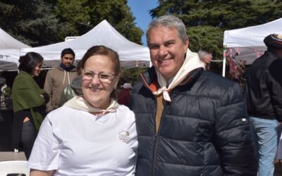 Golía junto a la comunidad vasca de Chacabuco en la III Fiesta de la Diáspora