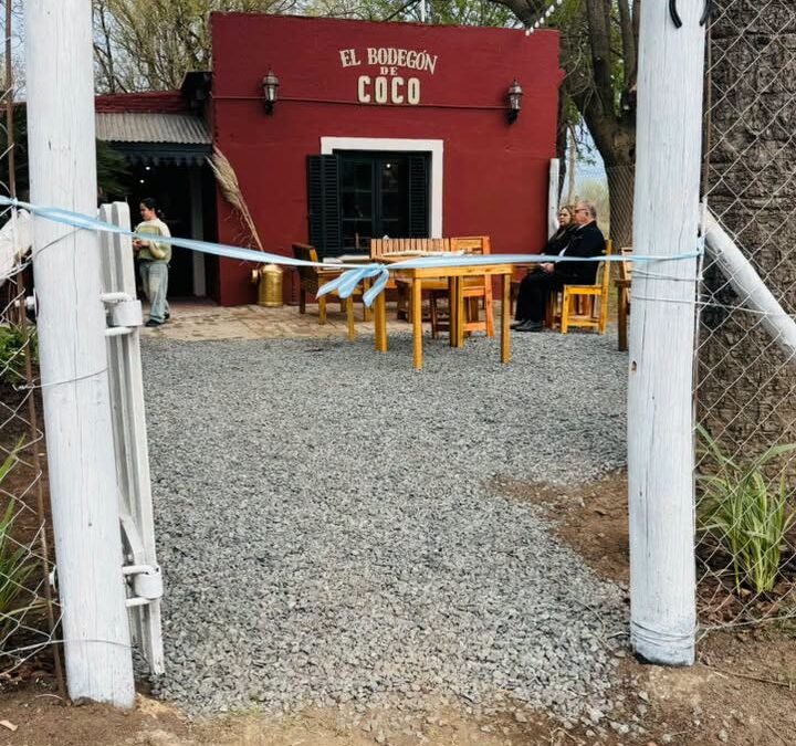 Inauguró un nuevo espacio gastronómico campero en Chacabuco