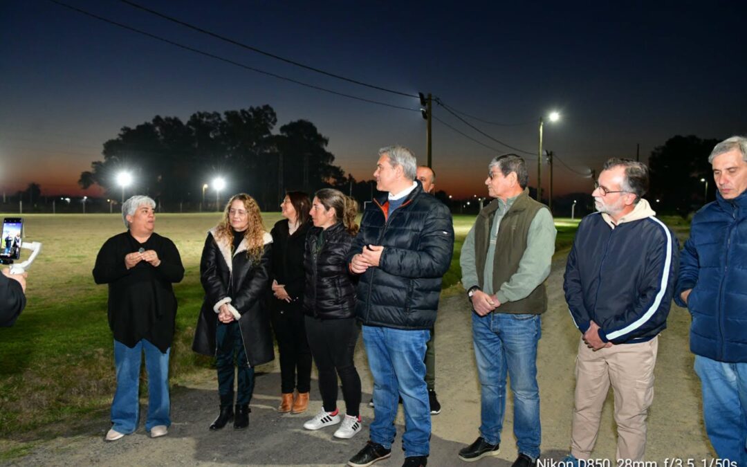 Golía: «Ya pasamos las 500 cuadras de luminarias LED en la ciudad y las localidades»