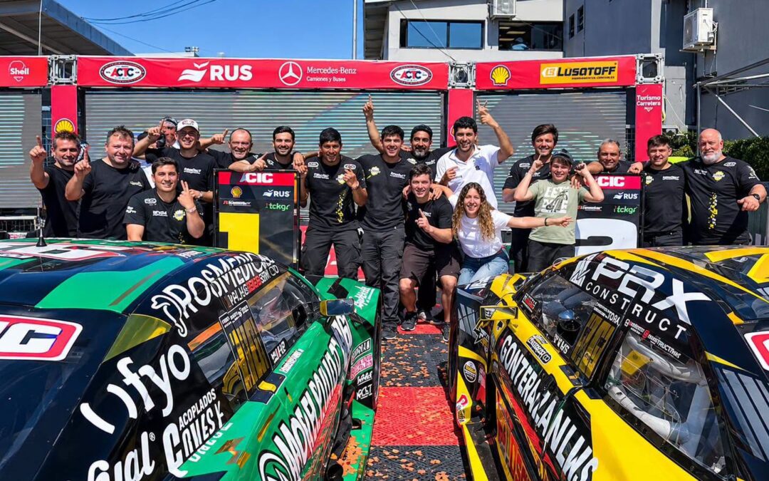 Golía felicita a Fain y al Trotta Racing Team