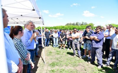 Chacabuco para Todos II: Golía hizo entrega de posesión de terrenos a beneficiarios de los gremios