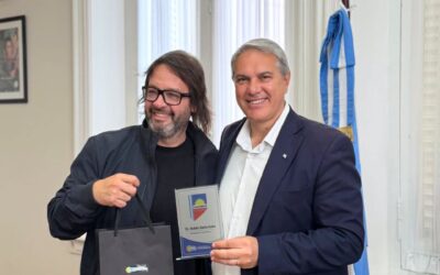 Golía recibió a Leonardo Troncoso: Gestiones para más oferta educativa y deportiva en Chacabuco