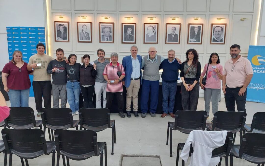 Entrega de Pases Libres Multimodal a personas con discapacidad