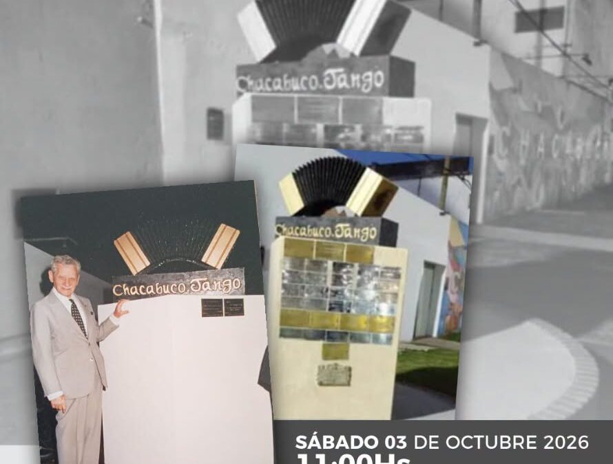 Invitación: Reinauguración y puesta en valor de la obra «Monumento al tango»